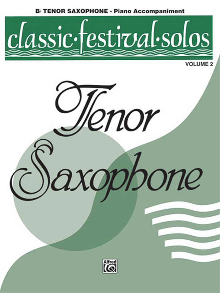 Classic Festival Solos, Ten Sax Vol 2 P-A